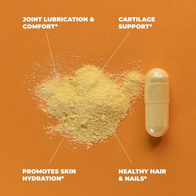 Glucosamine Chondroitin MSM with Collagen Powder. 120 caps