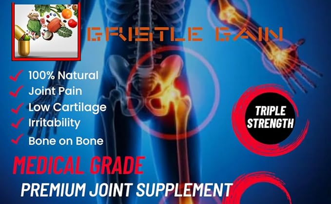 Glucosamine Chondroitin -High Potency, Clinical strength, 120 Capsules