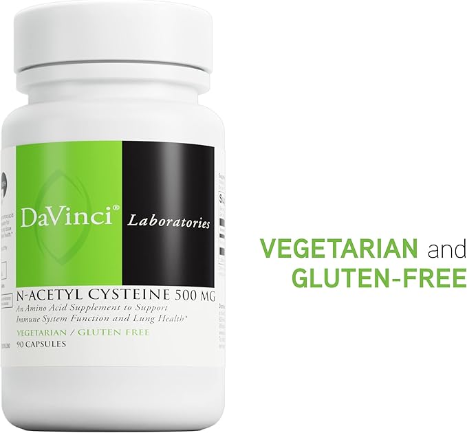 DAVINCI Laboratories - N-Acetyl Cysteine 500 90 Capsules