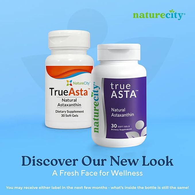 True-Asta AstaReal Natural Astaxanthin Supplements 6mg (30 Soft
