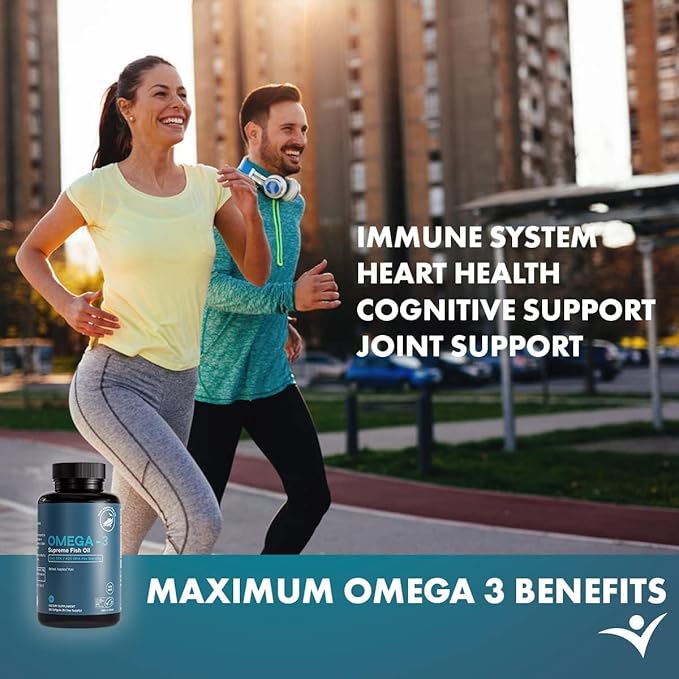 Omega-3 Supreme 1400 mg Wild Alaskan (3 Mo Supply,180 Softgels)