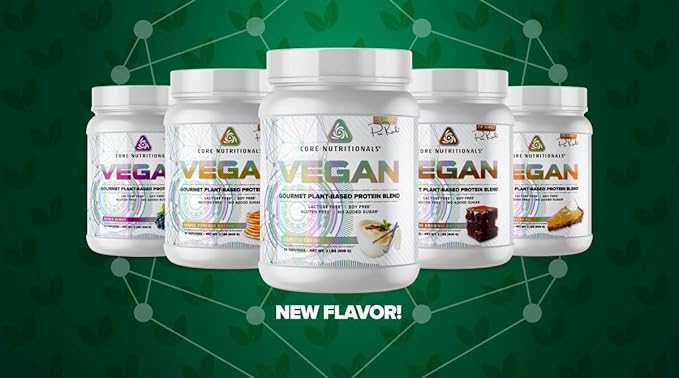 Core Nutritionals Platinum Vegan Gourmet Plant-Based 21 Grams 29 Servings