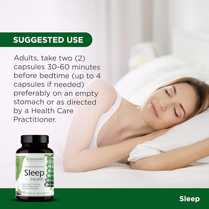 EMERALD LABS Sleep Health 60 Vegetable