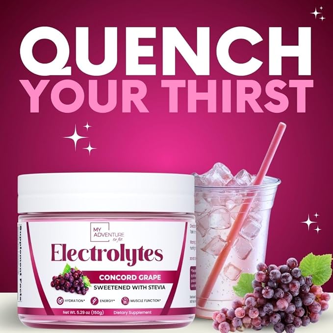 Zero Sugar - Concord Grape Electrolytes 30 Servings