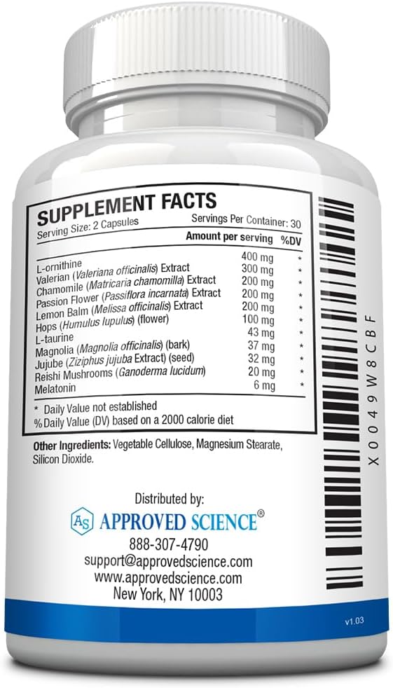 Approved Science Sleepsyl 60 Capsules 3)