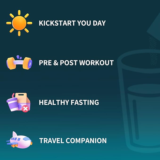 Electrolytes Powder Packets, 30 Sticks Hydration 0 Sugar 0 Calorie,