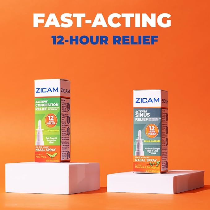 Zicam Extreme Congestion Relief No-Drip Liquid 0.5 Ounce