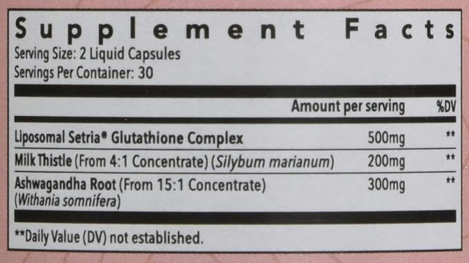 I Love Myself Glutathione Capsules, 60