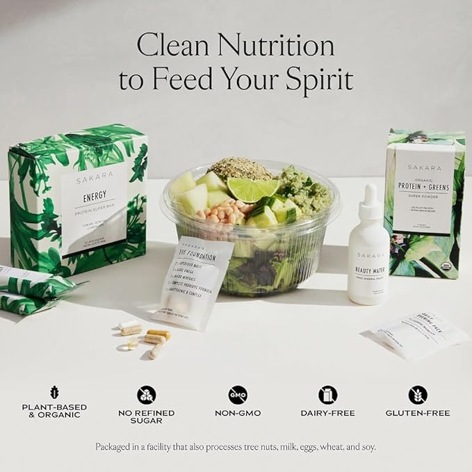 Sakara Protein + Greens Super Powder, 30 Servings