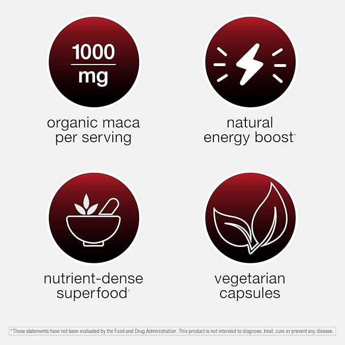 Youtheory Men's Maca 120 Vegetable
