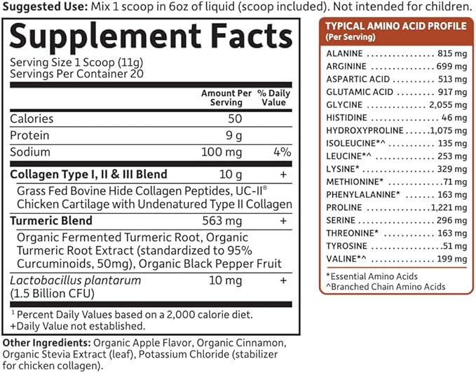 Garden of Life Multi-Sourced Protein Hydrolyzed 20 Servings, 7.76 Oz