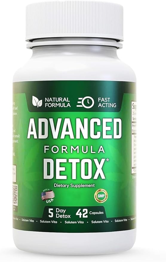 Advanced Detox Cleanse, Natural Detox & 42 Capsules