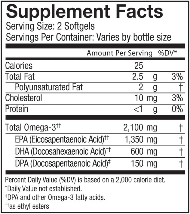 Oceanblue Professional Omega-3 2100 – 180 (90 Servings)