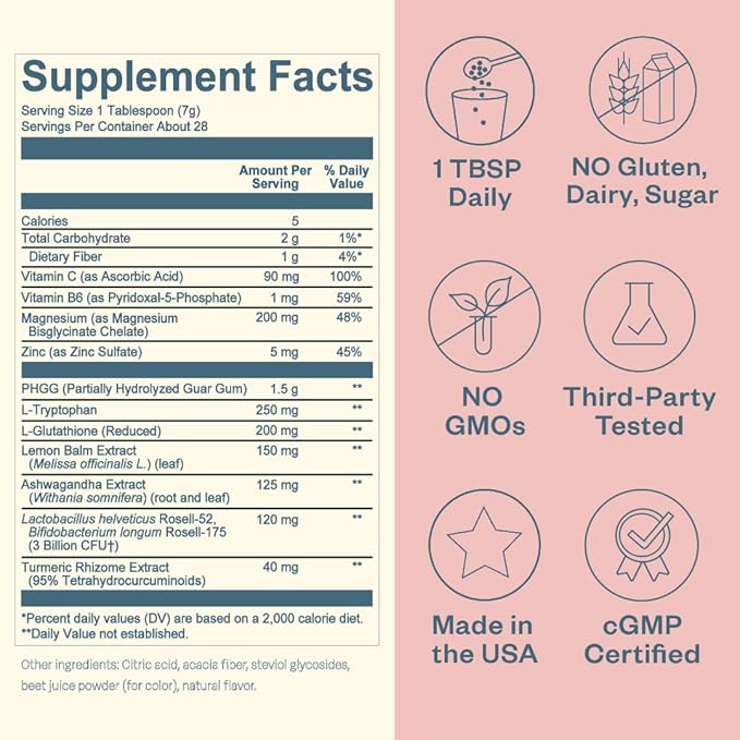 Cycle Care: Root-Cause PMS Support Supplement Women-28 Servings,