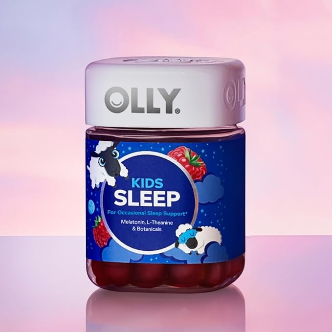 OLLY Kids Sleep Gummy, Occasional Sleep 0.5mg Melatonin, 50 Count
