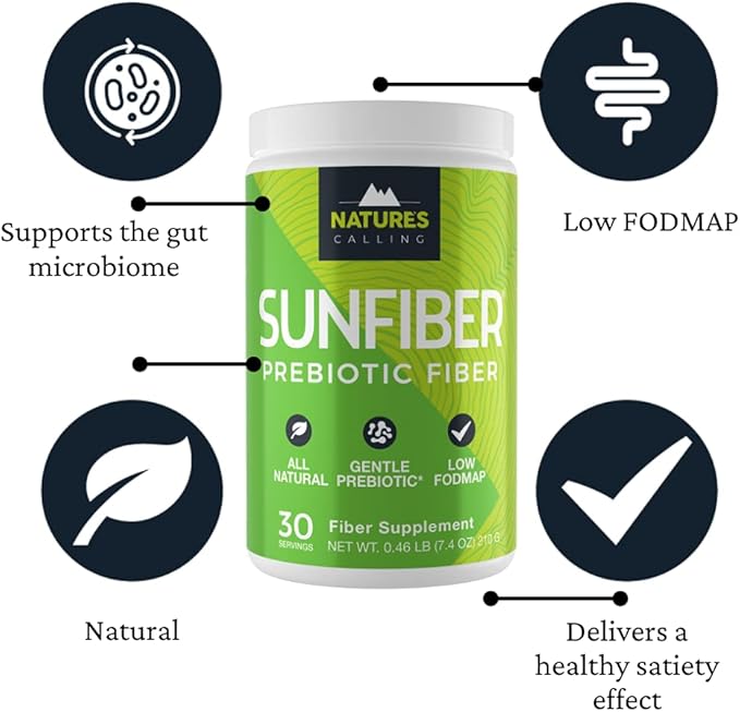 NATURE'S CALLING All-Natural Fiber Supplement 30 Servings (7.4 oz)
