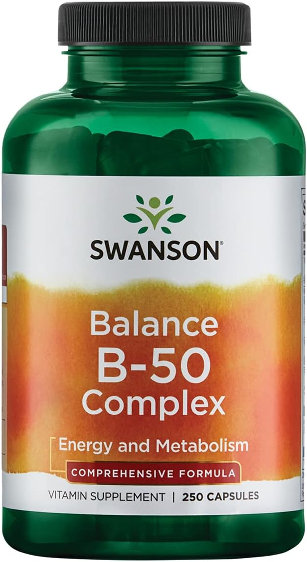 Swanson B-50 B-Complex 250 Capsules