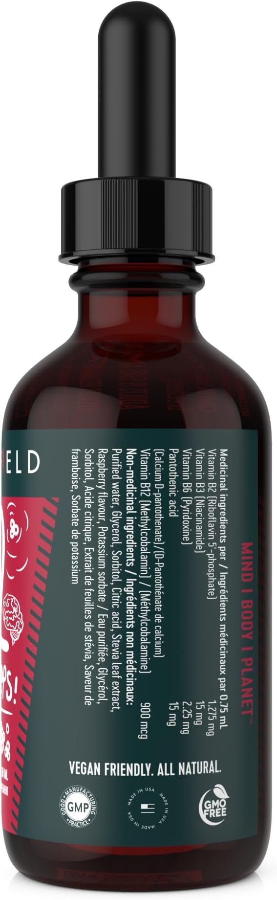 Freshfield B12 Complex Drops, Vitamin B 1200 mcg B12 Methylcobalamin 5 B