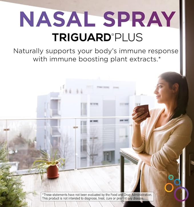 TriGuard Plus Colloidal Silver Nasal Spray 2 oz 60ml, Made