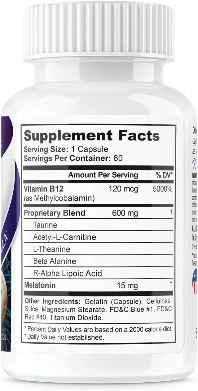 NeuropAWAY Nerve Support Formula 90 Daily Capsules