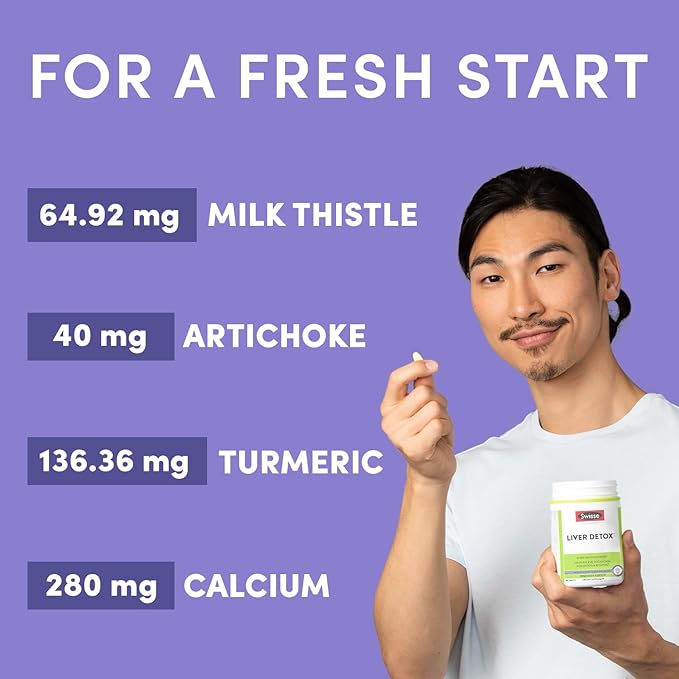 Swisse Milk Thistle Liver Cleanse Detox 180 Liver
