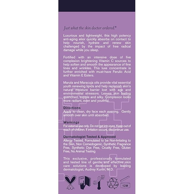 DERMAdoctor Kakadu C High Potency Evening 20% Vitamin 1.01 fl