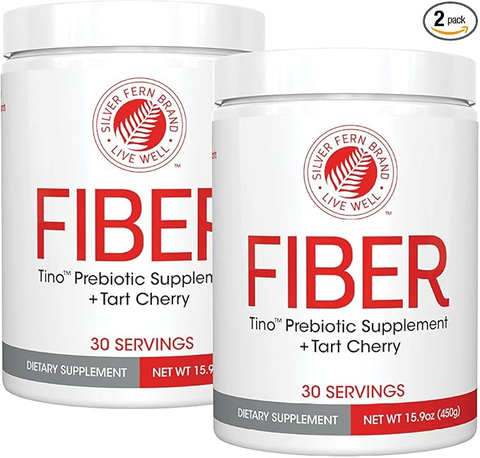 Tino High Fiber Supplement Powder (2 Canisters 15.9 Oz.