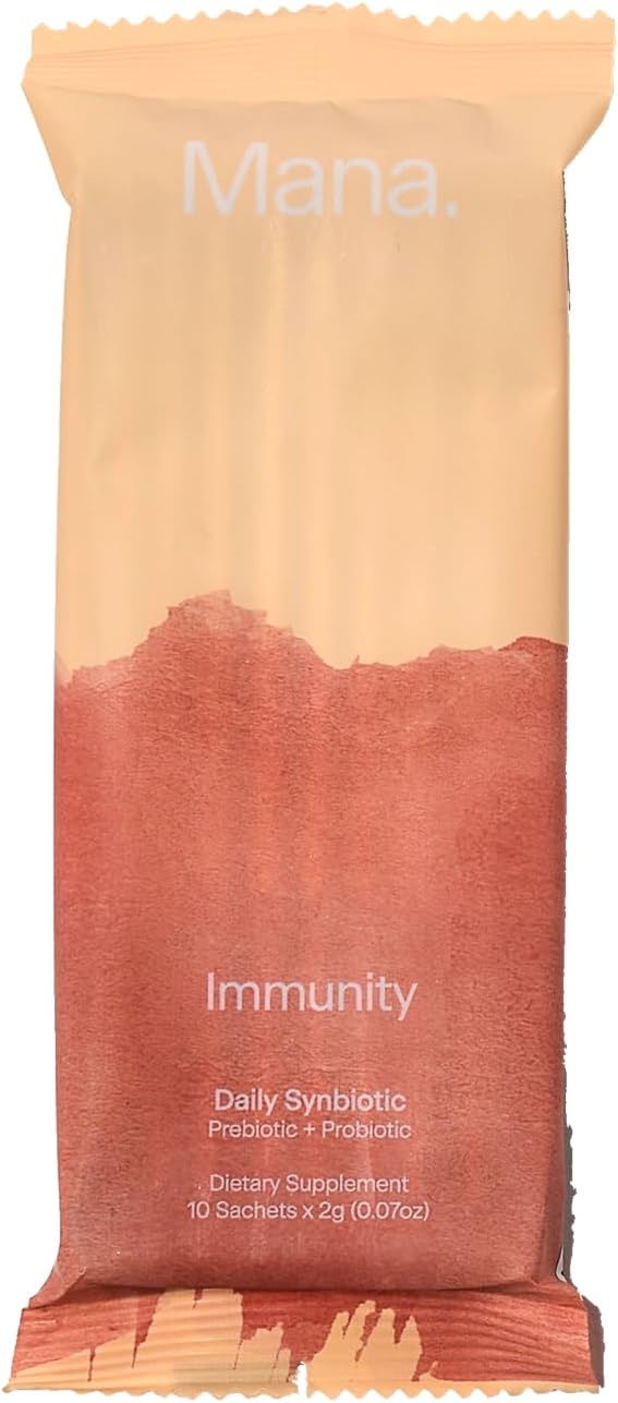 Mana Immunity Synbiotics Supplements 10 Count