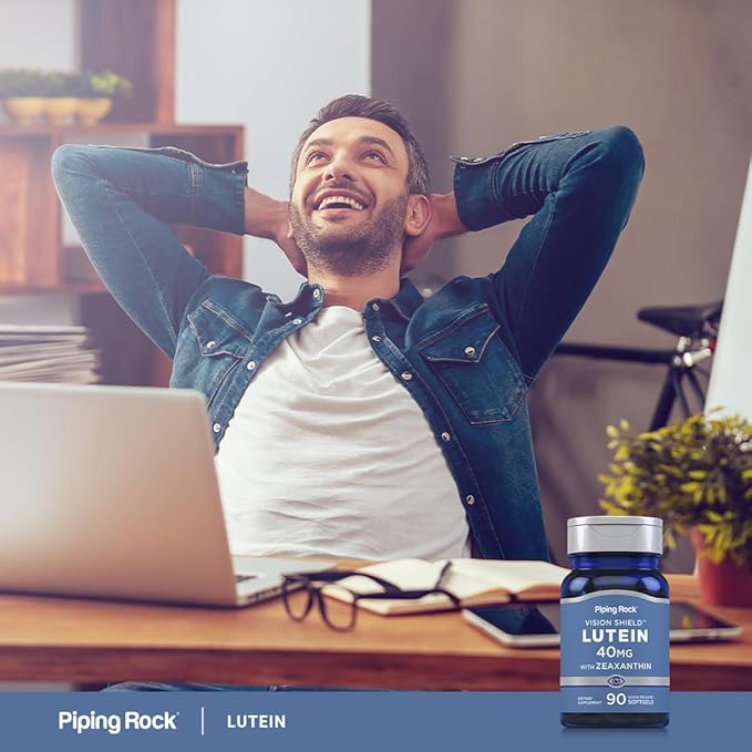 Piping Rock Lutein 40mg with Zeaxanthin 90 Softgels