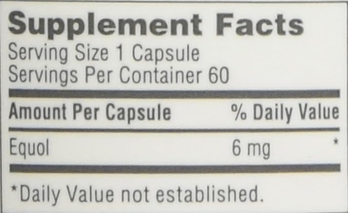 Nature's Sunshine Equolibrium, 60 Capsules