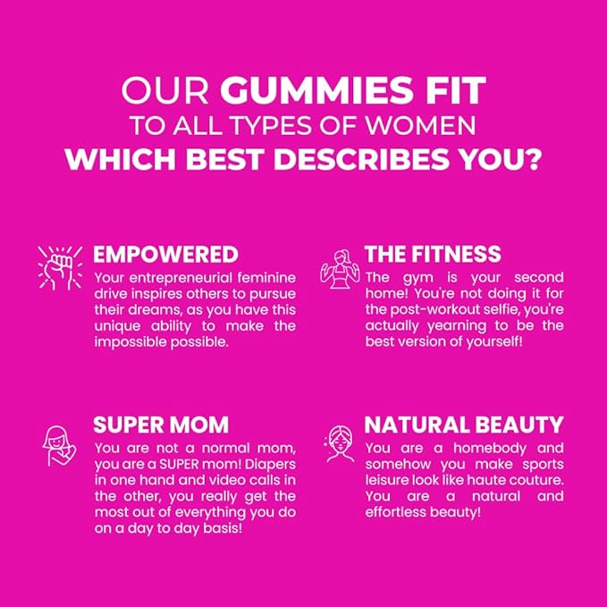 Multivitamin for Women - 180 Multivitamin Gummies - Vitamins for Women - Natural Fruit Flavor - Gluten Free & Non GMO - Pack x 3 Bottles.