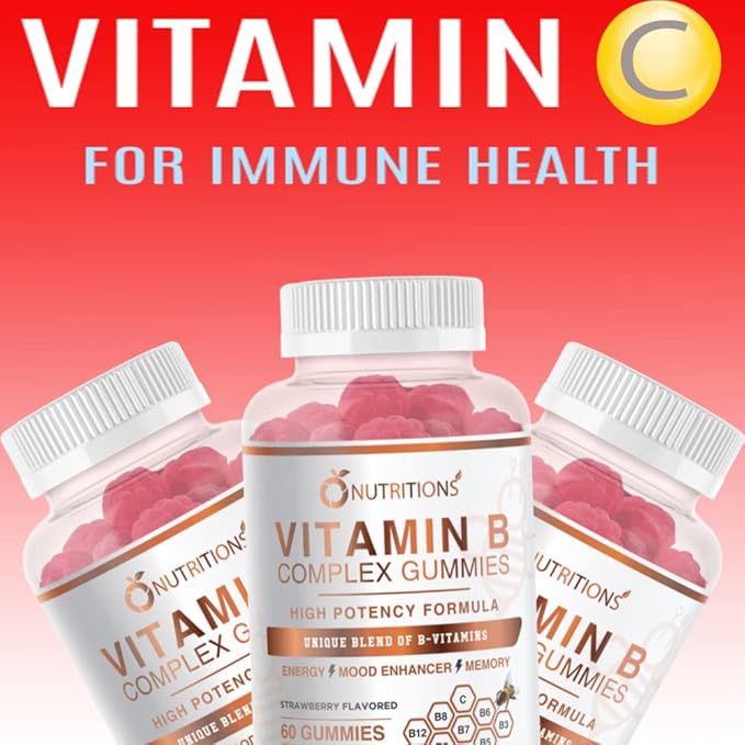 O NUTRITIONS Vitamin B Complex Vegan B12, B7 B7 as B6, B3 B3 as B5, B6, B6, B8, B8, B9 B9 as (1 Pack)