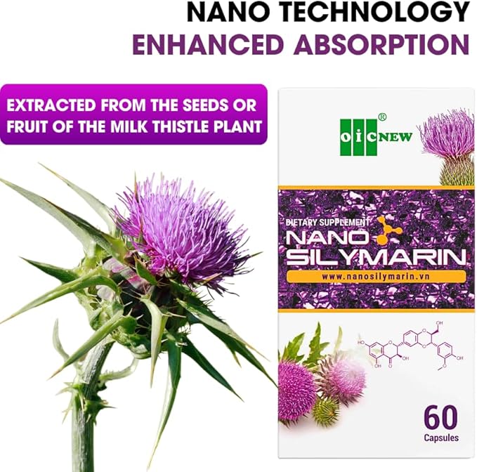 Nano Silymarin - 60 Capsules - 99.9%