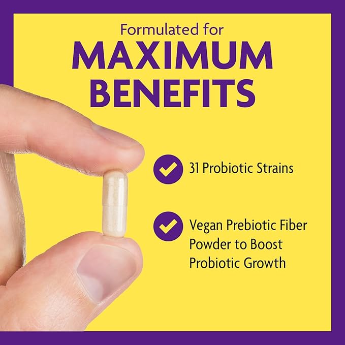 InnovixLabs Multi Strain Probiotics for Women 50 Billion 60 Capsules