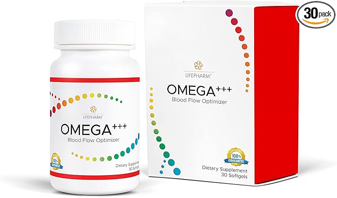 Omega +++ Supplement for Men and 3, Omega 3 EFA 369 in (30 Count)