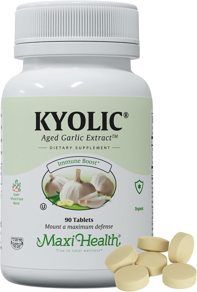 Maxi Health Kyolic Organic Garlic Supplement (90 Count)