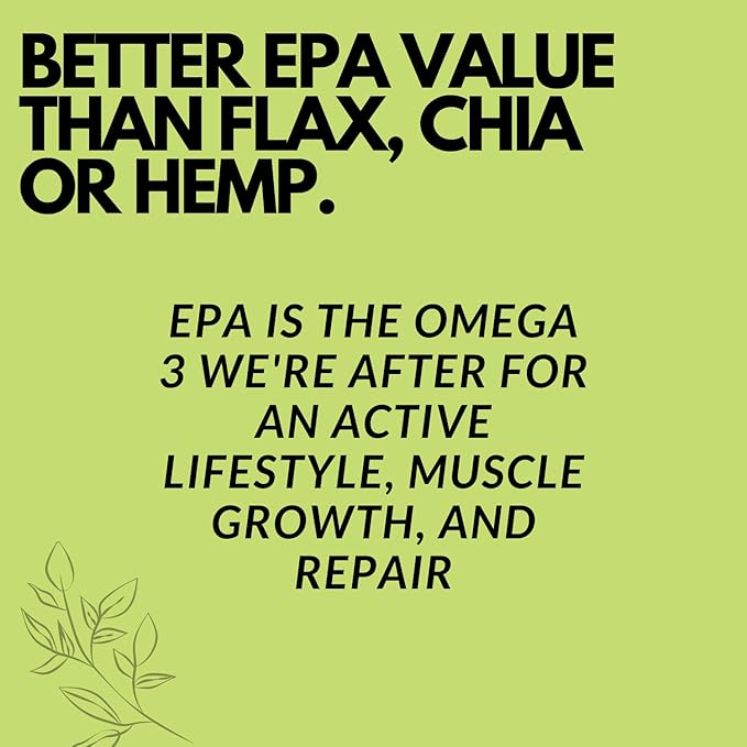 Ahiflower Oil Vegan Softgels 3, 6 6 & 9 Supplement 4X Better 90 Vegan