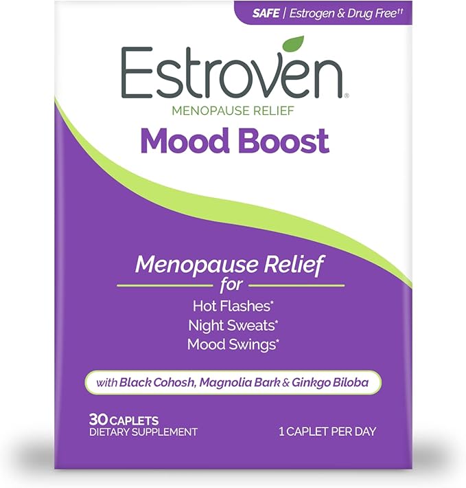 Estroven Complete Menopause Relief + Ashwagandha 60 Ct 30 Ct