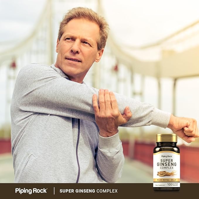 Piping Rock Ginseng Complex Capsules 100 Count