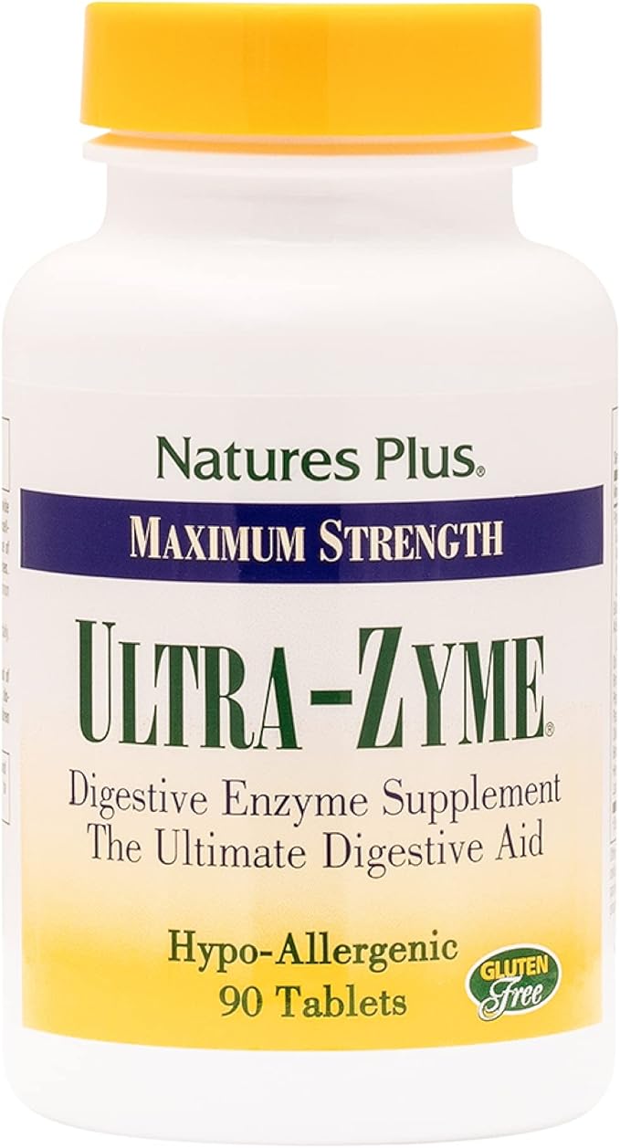 Natures Plus Ultra-Zyme 90 Tablets 45 Servings