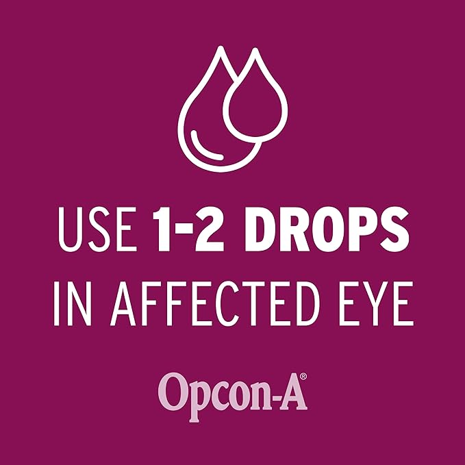 Opcon-A Allergy Eye Drops by Bausch 0.5 Fl 3)