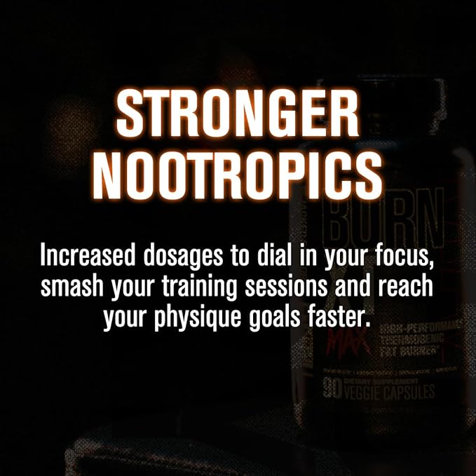 Jacked Factory Burn-XT Max - High-Performance Thermogenic Fat Burner & Appetite Suppressant for Weight Loss w/PurCaf Organic Caffeine, MitoBurn, Green Tea, Acetyl L Carnitine & More - 90 Capsules