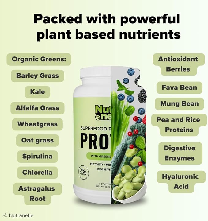 Plant Based Protein Shake Powder 30 Servings