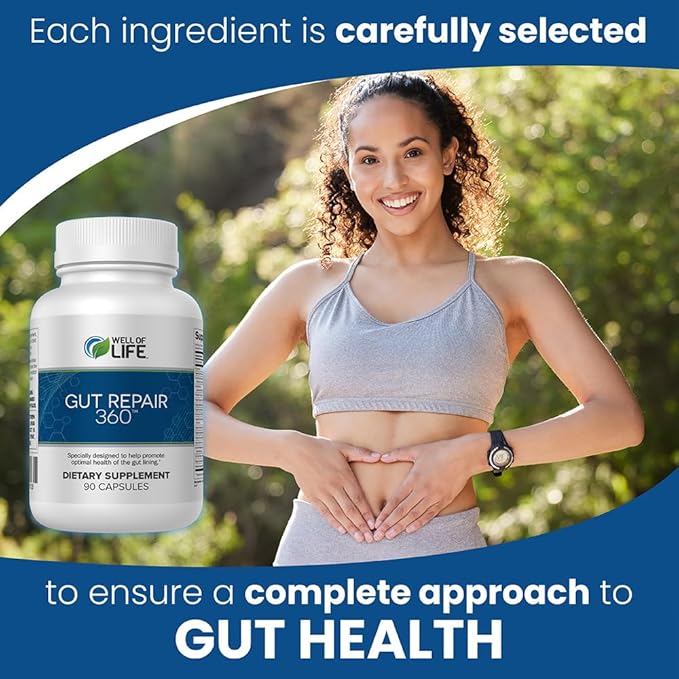 Gut Repair 360: Natural Formulated Formula