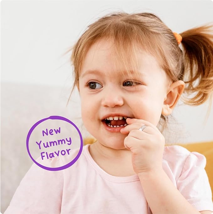 Kids Gummies with Beta Glucan, Elderberry, Vitamin C, D3, Zinc - Non-GMO, Vegan, Sugar Free - Mixed Berry Flavor - 60 Gummies