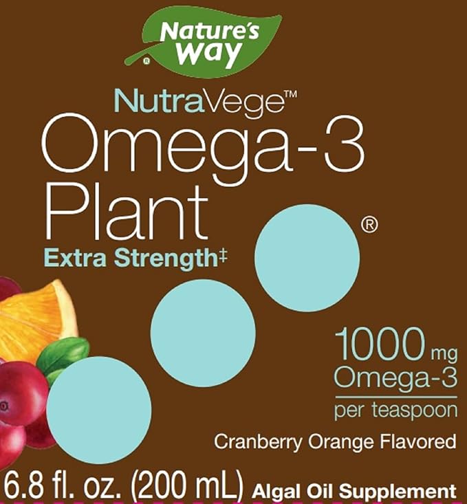 Nature's Way NutraVege Plant Based Omega-3 6.8 oz