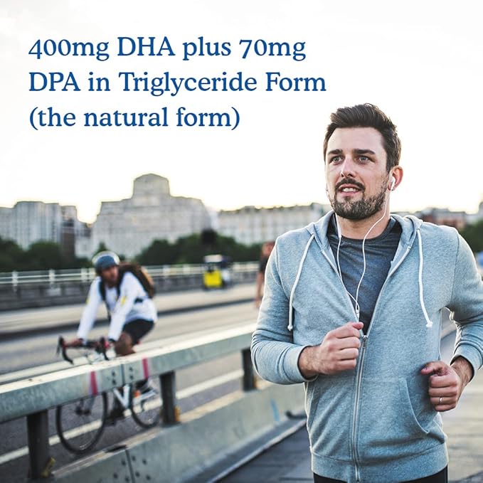 Garden of Life Omega 3 Vegan 400mg DHA 90mg DPA 3 Supplement 30 Softgels