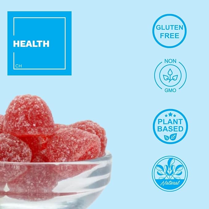 Consult Health Regenerol - Multivitamin Retinol Gummy - Anti-Aging Vitamin A Supplement - Glowing, Youthful & Clear Skin Strong Hair & Nails - Vitamin B6, B12, C,D3, Folic Acid, Zinc - 60 Gummies
