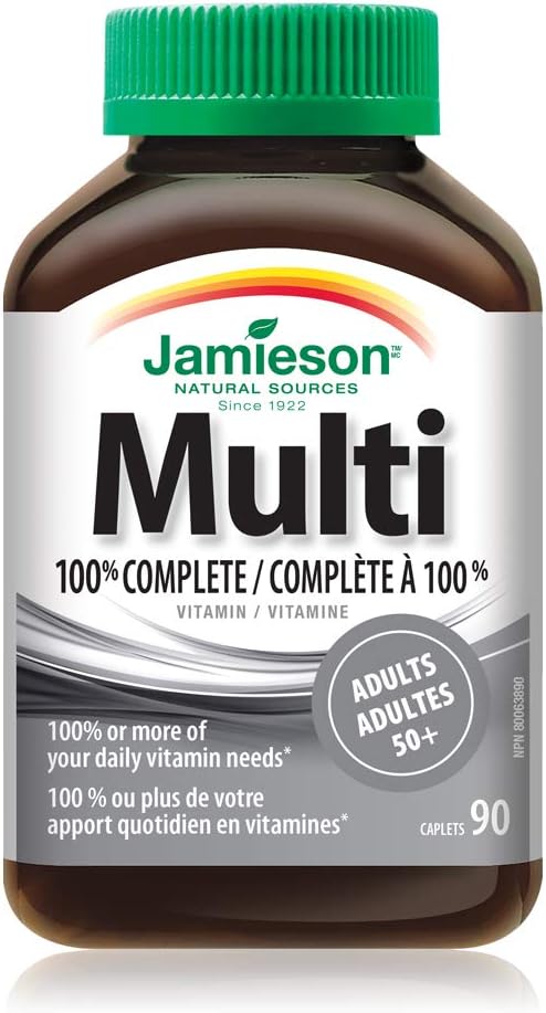 Jamieson Multi 100% Complete Vitamin - Adults 50+ - 90's