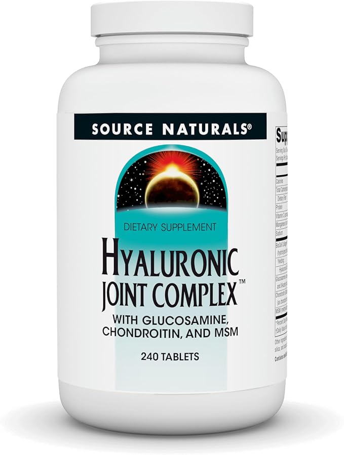 Source Naturals Hyaluronic Joint Complex 240 Tablets